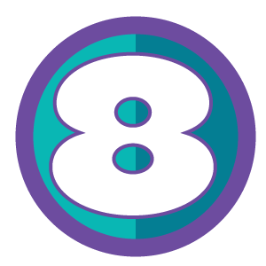 Number 8 icon